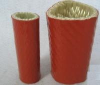 China Silicone Rubber Coated Fiberglass Sleeving Heat-Insulation And Flame-Resistance factory