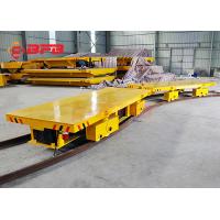 China 20t Capacity  Large Bearing Steel Industry Warehouse Work Battery Transfer Cart For Material Handling factory