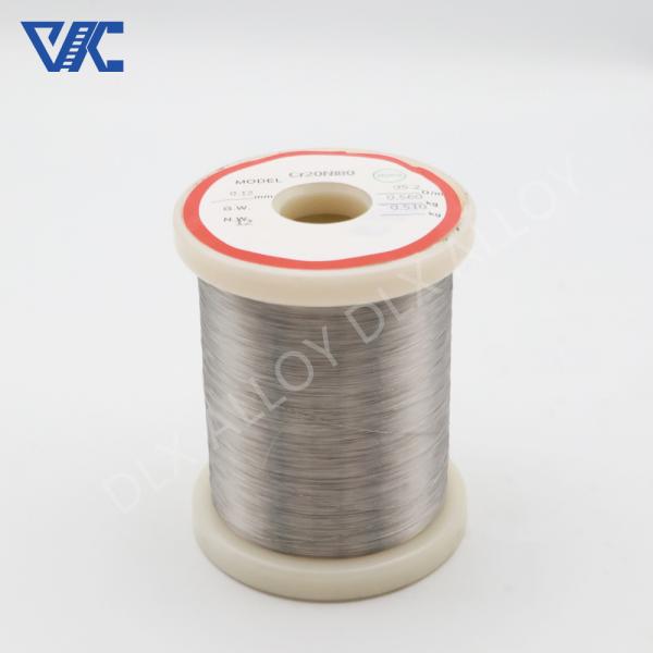 Quality Nickel Alloy Nichrome Cr20Ni80 80/20 NiCr Electric Heating Alloy Wire for sale