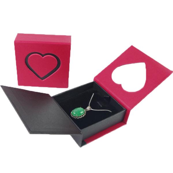 Quality Custom Jewelry Packaging Box Engagement Ring Earring Gift Box for sale