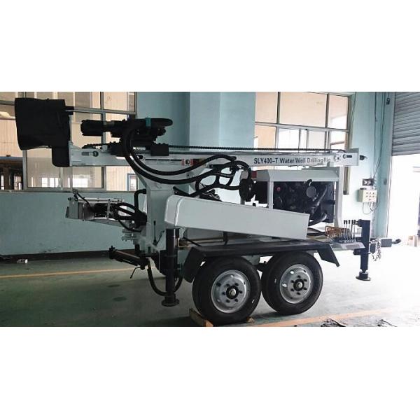 Quality Trailer Mounted Water Well Drill Machine Rig Hydraulic Small Water Well Drilling for sale