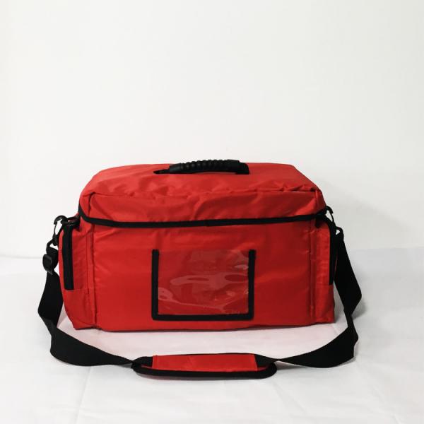 Quality Ems Emergency Medical Airway Bag Red Nylon Ambulance First Aid Equipment for sale