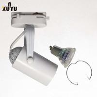 Quality Aluminum Heat Dissipation Adjustable 180 Angle Gu10 Track Light for sale