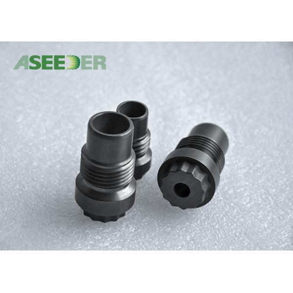 Quality Cemented Tungsten Carbide Thread Nozzle Long Lifespan For Oil Field Drilling for sale