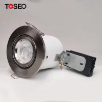 Quality Recessed Fire Rated Downlights GU10 Die Casting Alu BBC Standard for sale
