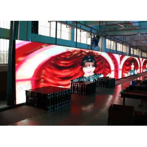 Quality High Brightness Led Full Color Screen , Outdoor LED Matric Video Wall For Public for sale