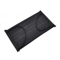 China 3 Layer Black Surgical Face Mask , Black Earloop Mask For Bad Weather / Building Site factory
