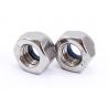 China DIN985 Stainless Steel Nylon-inserts Locknuts  Nylon-inserts Hexagon Locknuts factory