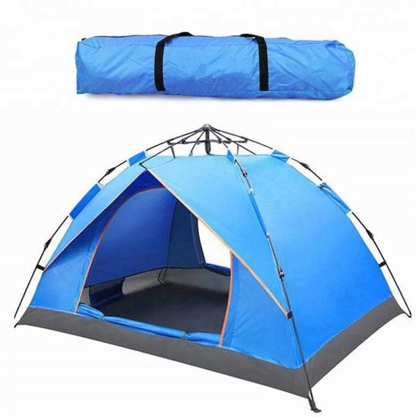 Quality Hydraulic Lightweight Pop Up Tent 201D Oxford Cloth Automatic Outdoor Tent 3KG for sale