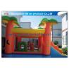 China Kids Bounce House Inflatable Patrol Jumping Castle With Slide Combo For Party factory