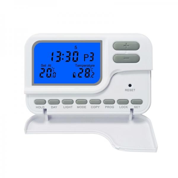 Quality Digital LCD Display 7 Day Programmable Thermostat with Manual Override Mode for sale
