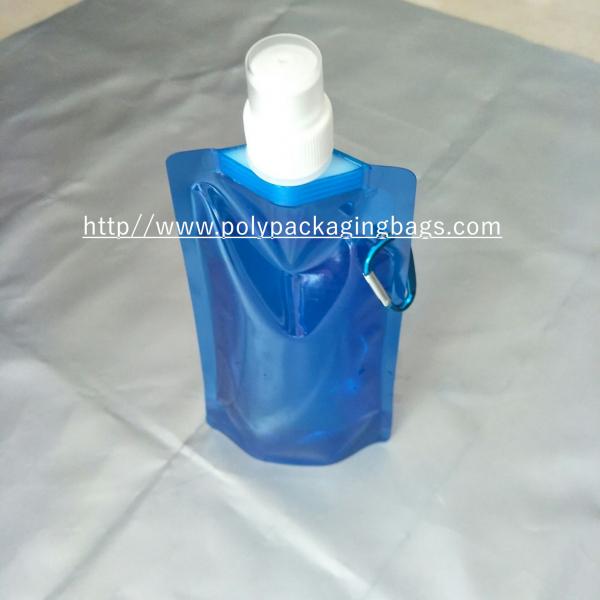 Quality Self-Standing Nozzle Aluminum Foil Food Suction Bag / Liquid Packaging Bag for sale