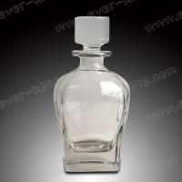Quality Square 750ml Rum Bottle For Luxury Liquors for sale