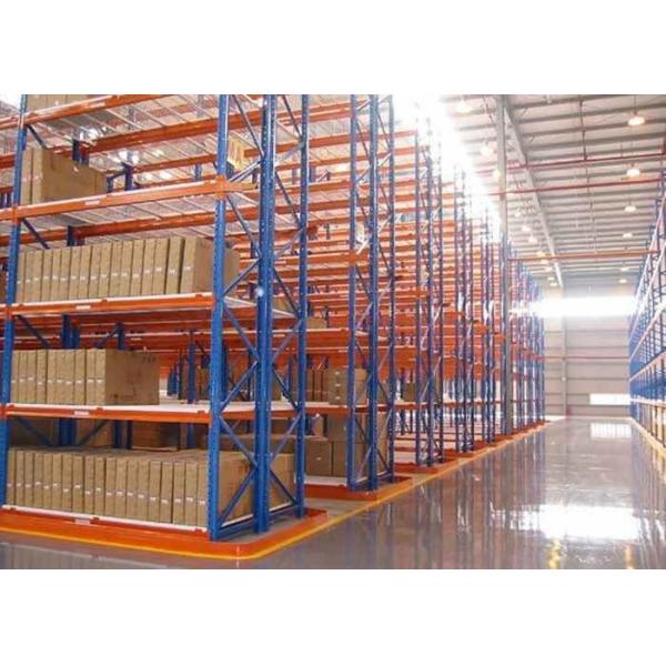 Quality Custom Logistics Heavy Duty Storage Racks , Warehouse Pallet Racking System Multi Level for sale