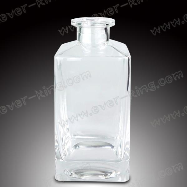 Quality White Flint Glass 1500 ML Custom Rum Bottles for sale