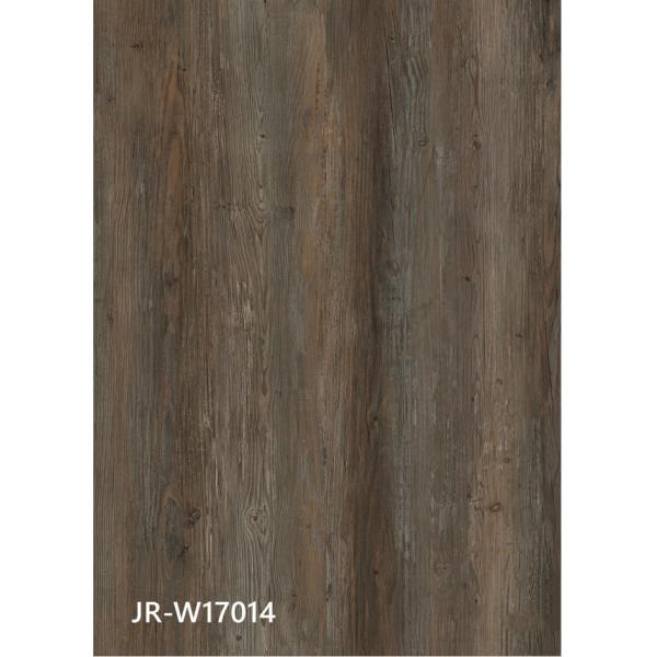 Quality Anti Polluting SPC Click Flooring Ultraviolet Resistant Unilin Click Cement Pine Burlywood Wood Grain GKBM JR-W17014 for sale