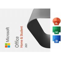 Quality 4GB 64bit Microsoft Office Home And Student 2021 Original Key License 1PC for sale