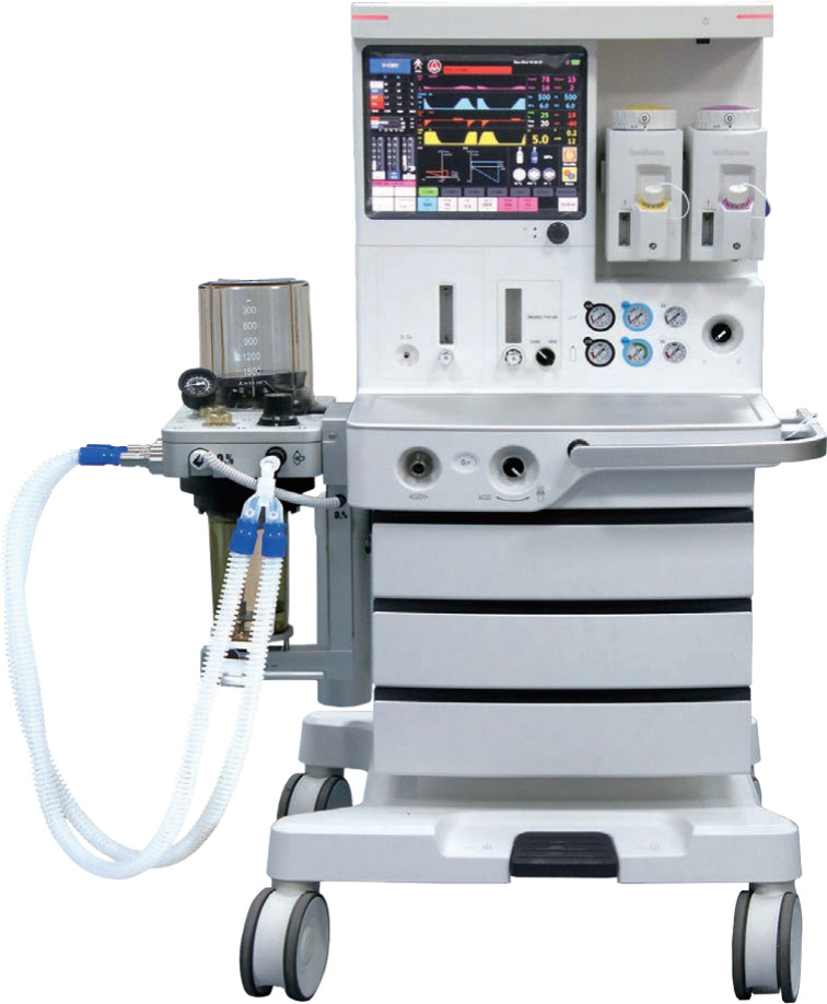 China Intensive Care Units General Anesthesia Equipment S6500 Anaesthesia Ventilator factory