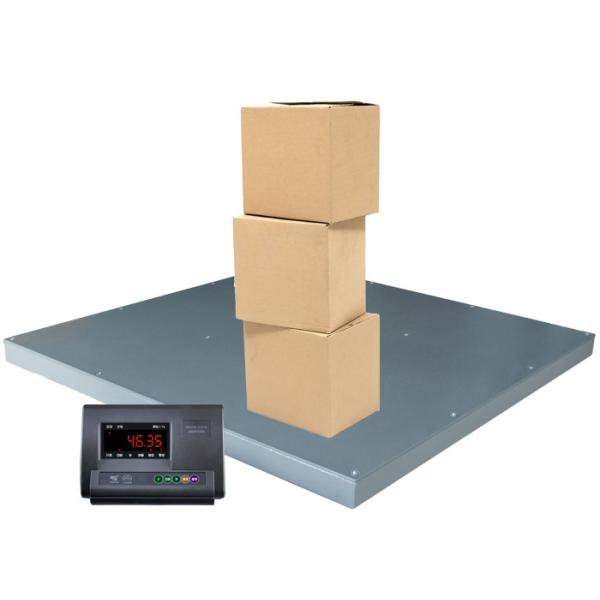 Quality Adjust Height 1.2M 2000kg Steel Warehouse Floor Scale for sale