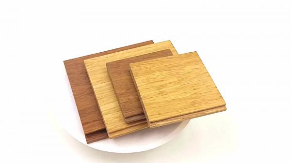 China High gloss strand woven bamboo flooring for sale