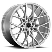 China 18 19 inch staggered white forged aluminum alloy auto sport rims wheel factory