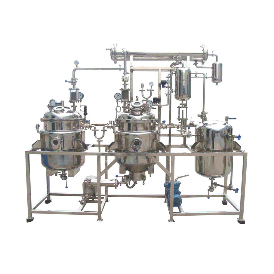 China Ss Herb Extraction Equipment Ganoderma Grape Seed Ginkgo Ginger Extraction factory