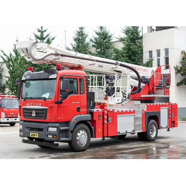 Quality Sinotruk SITRAK 32m Rescue Aerial Platform Fire Fighting Truck for sale