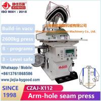 China 220V high pressure Arm Hole seam Sleeve Press Machine For Seam Sealing shirt ironing machine factory