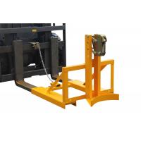 China drum lifter forklift attachment , vertical drum lifter for machine maintenance for sale