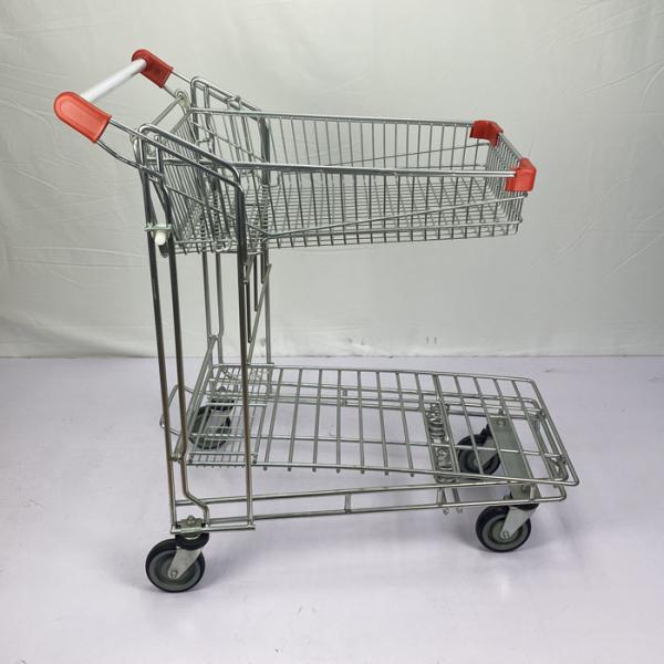 Quality Tally Dedicated Q195 Steel Heavy Duty Warehouse Trolley Carrying Capacity 200kgs for sale