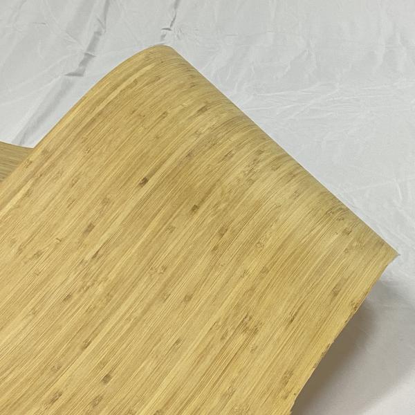 Quality Timber Flooring Bamboo Wood Veneer Harmless Practical Unfinished for sale