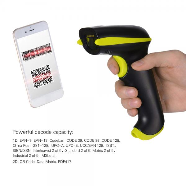 Quality Handheld Laser 2D Barcode Scanner USB Wired Resolution 4mil YHD-5700D for sale