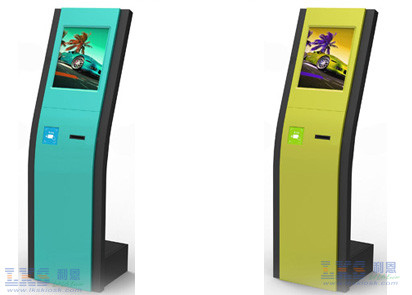 Quality 17" / 19" TFT Display Self Service Kiosk Terminals Full Automatic Queue System for sale