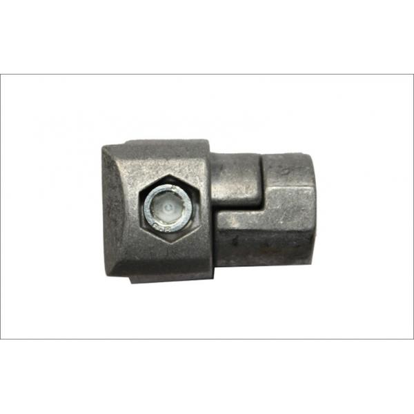 Quality Silvery Male Tee Aluminum Pipe Joints Aluminum Tubing Connectors With Claw Head for sale