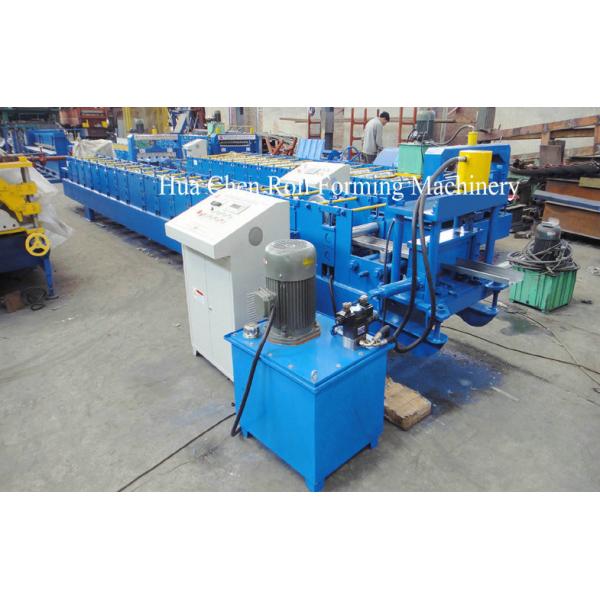 Quality 75mm Automatic Roll Shutter Door Frame Forming Machine for 0.8-2.0mm with PLC for sale