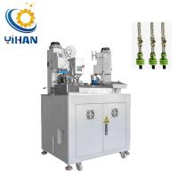 China YH-ST02S Fully Automatic Double Head Wire Cable Waterproof Seal Plug Inserting Terminal Crimping Machine factory