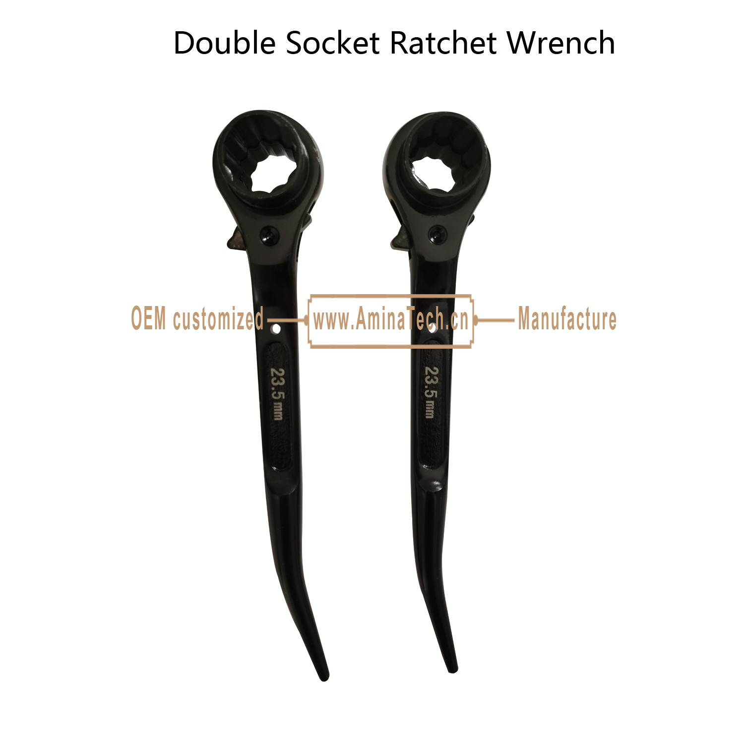 China Double Socket Ratchet Wrench factory