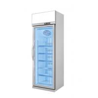 China Supermarket  Ice Cream Freezer 1 2 3 Door Upright Glass Front Display factory