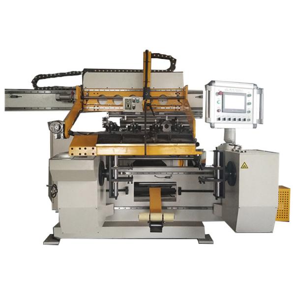 Quality Programmable 1000mm Width Copper Foil Winding Machine Making Reactor Coil for sale