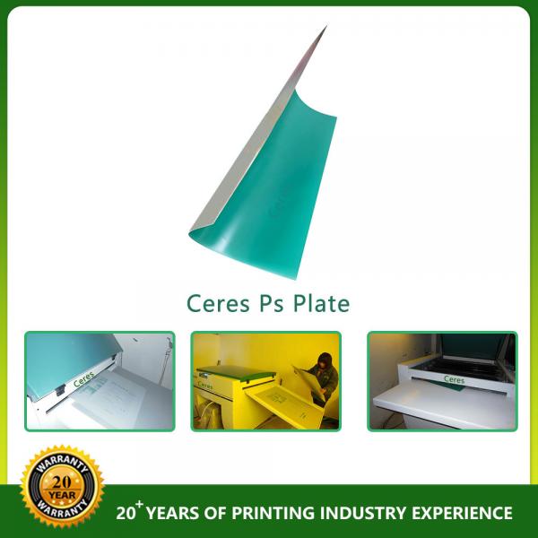 Quality Ceres Aluminum Offset Printing Plates PS CTCP Positive Photosensitive Coating for sale