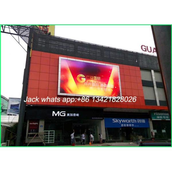 Quality Bright Full Color Led Outdoor Advertising Screens Outdoor Led Displays P4.81 for sale