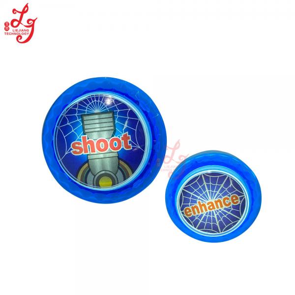 Quality Shooting Buttons Fishing Game Enhance Weapon Buttons For Fish Table Skilled Game for sale