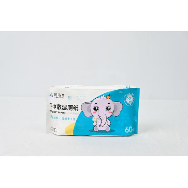 Quality Soft Moist Antibacterial Toilet Flushable Wipes For All Seasons for sale