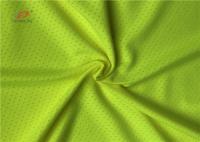 China Plain Deyed Sports Mesh Fabric Clothing Material Knitting Shrink - Resistant factory