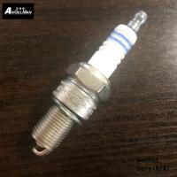 China Resistor Copper Spark Plugs Bosch WR8DC +3 0242229656 Long thread Hex 21mm For Suzuki Outboard Engine Df70 factory