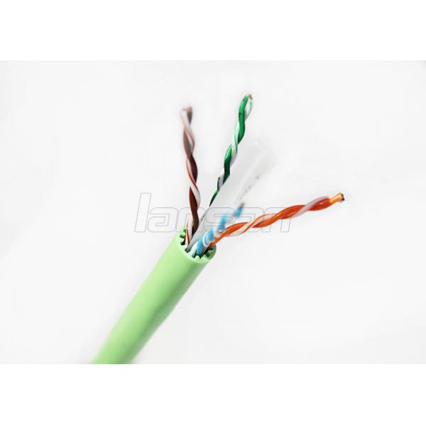 Quality High Speed Transmission Cat6A Lan Cable Rohs Jacket PE Insulation 1000ft / 305m for sale