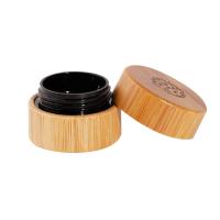 Quality Custom Cosmetic Packaging Bamboo Wooden Cream Jar Eco Friendly for sale