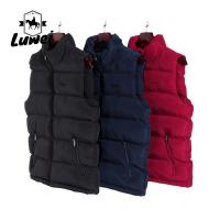 Quality Lightweight Cold Weather Vest Utility Cotton Polyester Sleeveless Puffer Vest for sale