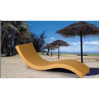 China Outdoor rattan chaise lounge chair-16071 for sale