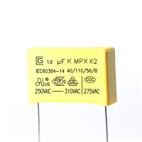 Quality 105K X2 Safety Capacitor 1.0 Uf With Excellent Flame Retardant Properties for sale
